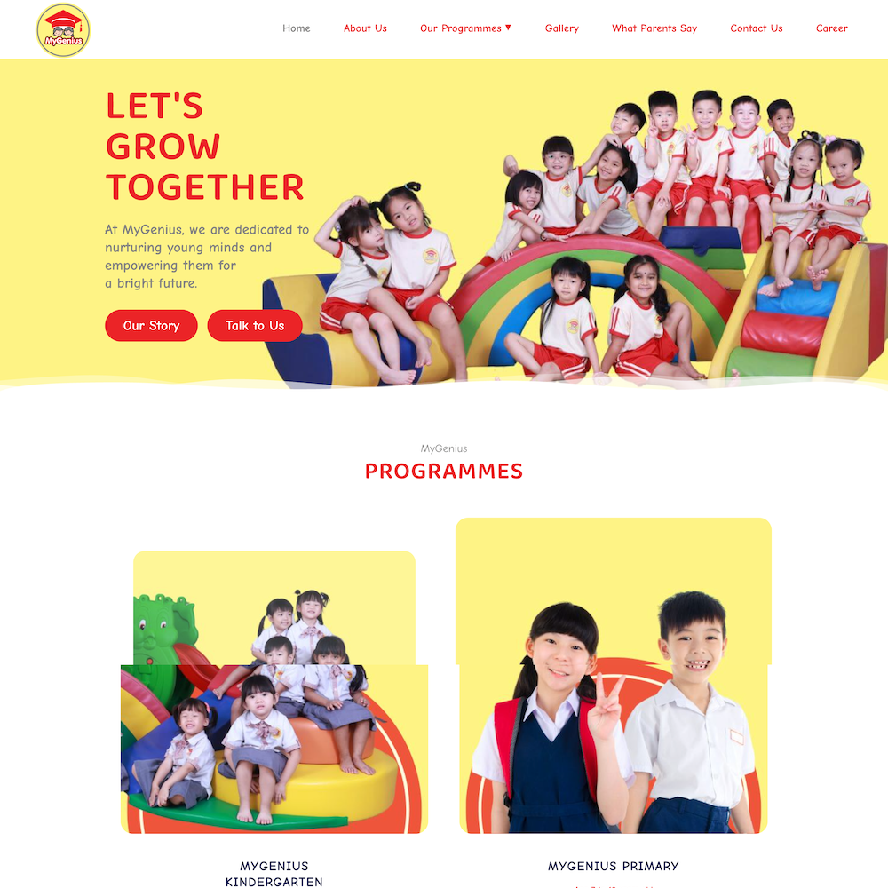 MyGenius Education Group project visual