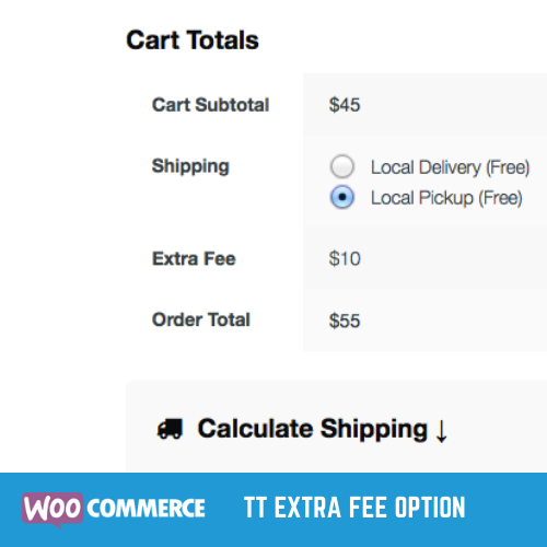 Screenshot Frontend WooCommerce - Cart page